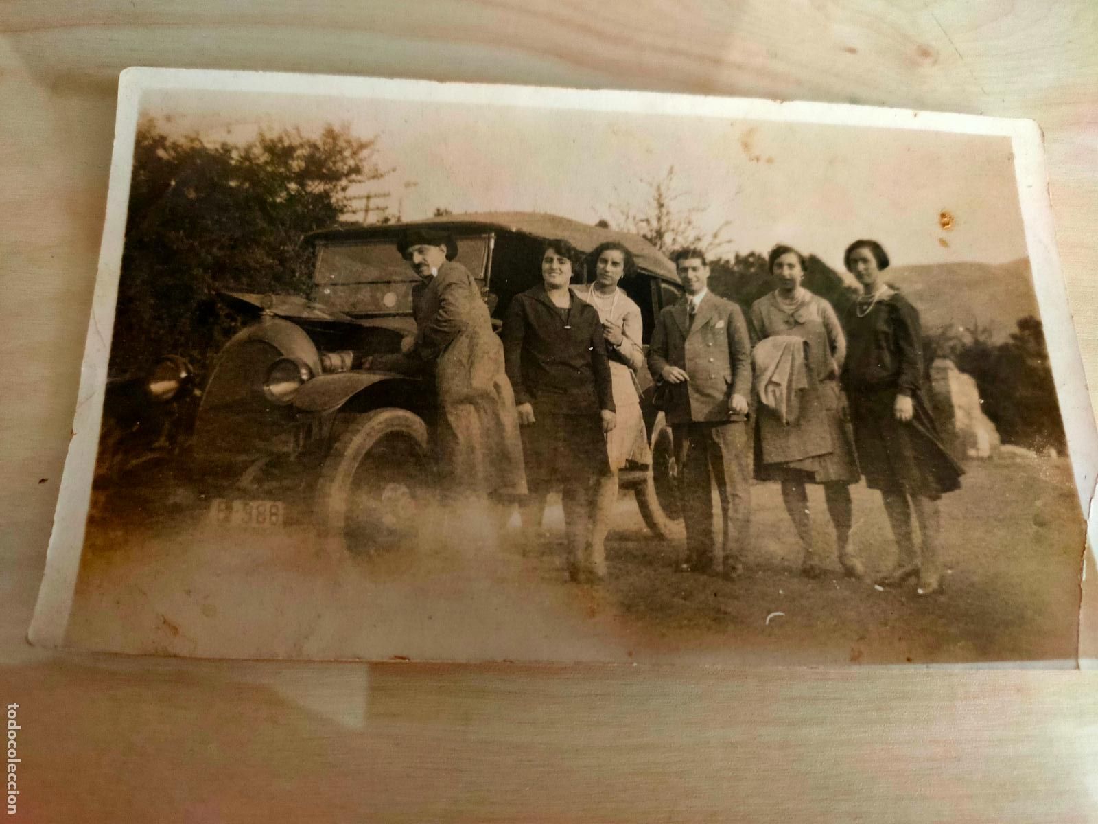 Automobili e Motociclette: Excursi&oacute;n en coche de &eacute;poca. Principio S.XX. Tama&ntilde;o postal