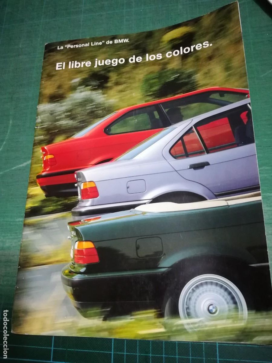 Coches y Motocicletas: CAT&Aacute;LOGO &rdquo;LA PERSONAL LINE&rdquo; DE BMW , PUBLICIDAD ORIGINAL FOLLETO FEBRERO 1993
