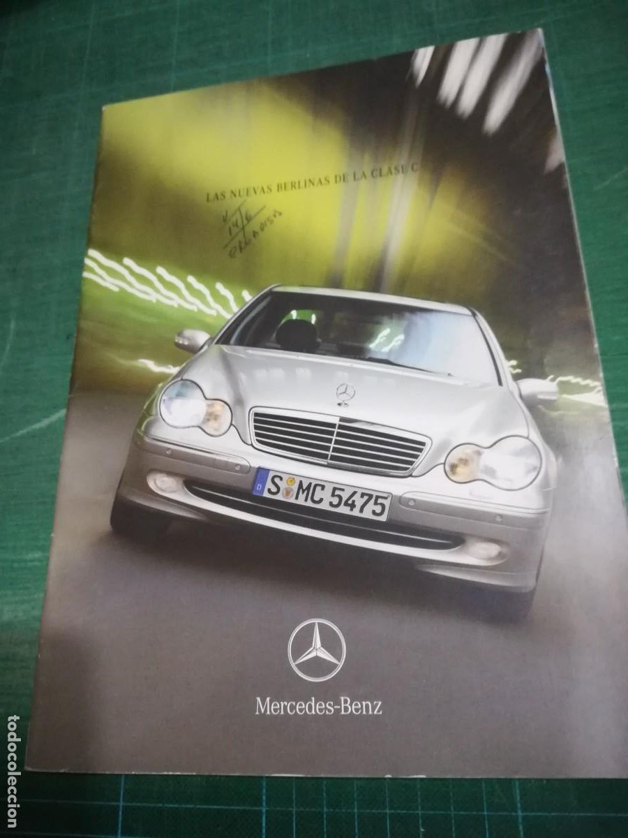 Automobili e Motociclette: CAT&Aacute;LOGO CLASE C de MERCEDES , PUBLICIDAD ORIGINAL FOLLETO ABRIL 2000