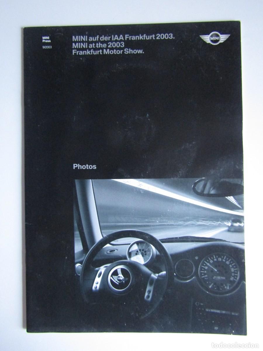 Automobili e Motociclette: DOSSIER DE PRENSA - PRESS KIT DVD MINI FRANKFURT MOTOR SHOW 2003