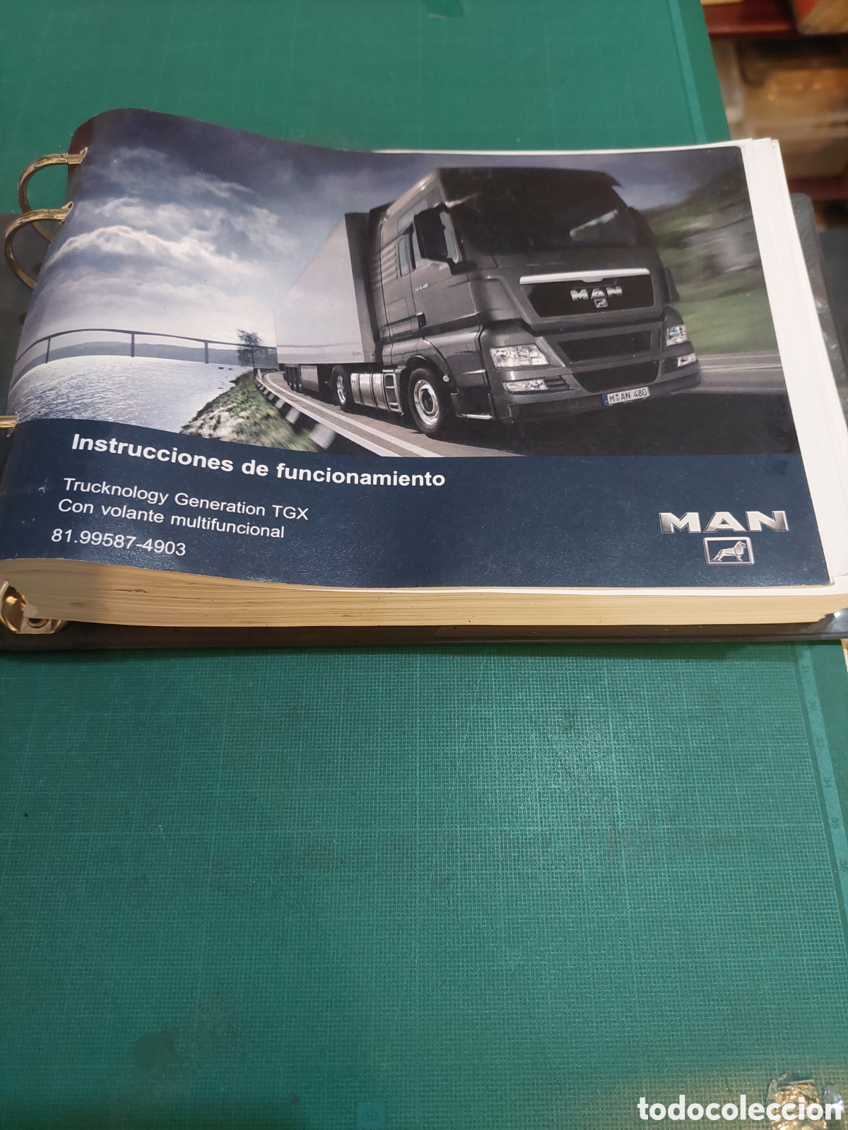 Automobili e Motociclette: Cat&aacute;logo man camion mantenimiento tgx volante multinacional