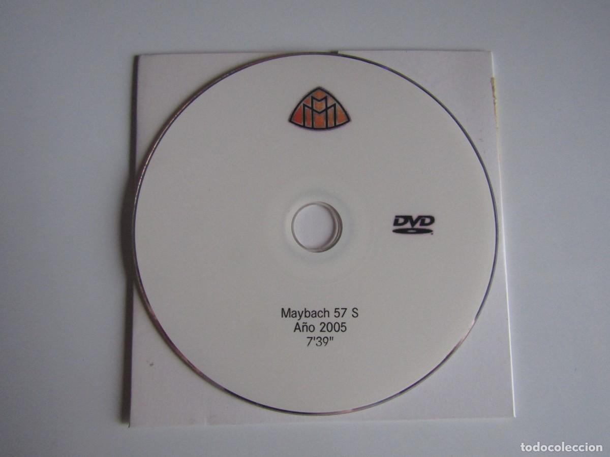 Carros e motociclos: DOSSIER DE PRENSA - PRESS KIT DVD MAYBACH 57 S - 2005 (ES SOLO VIDEO)
