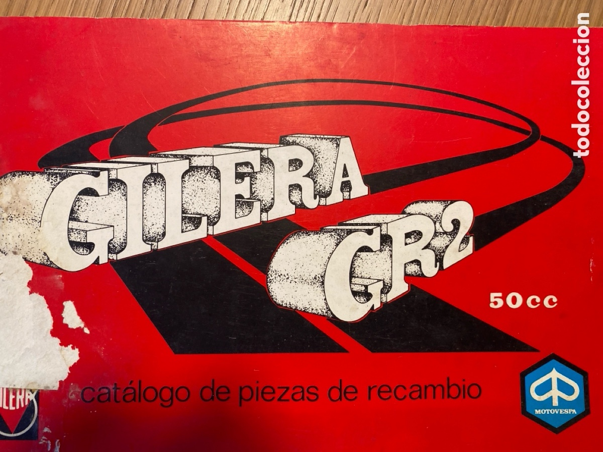 Automobili e Motociclette: GILERA GR2 Catlogo de piezas de recambio