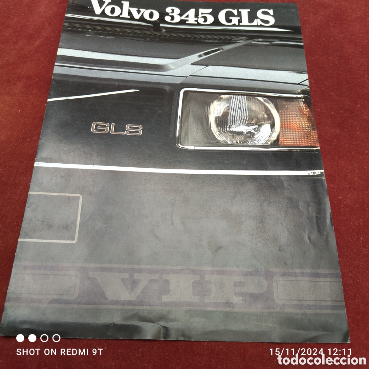 Carros e motociclos: Publicidad Volvo 345 GLS