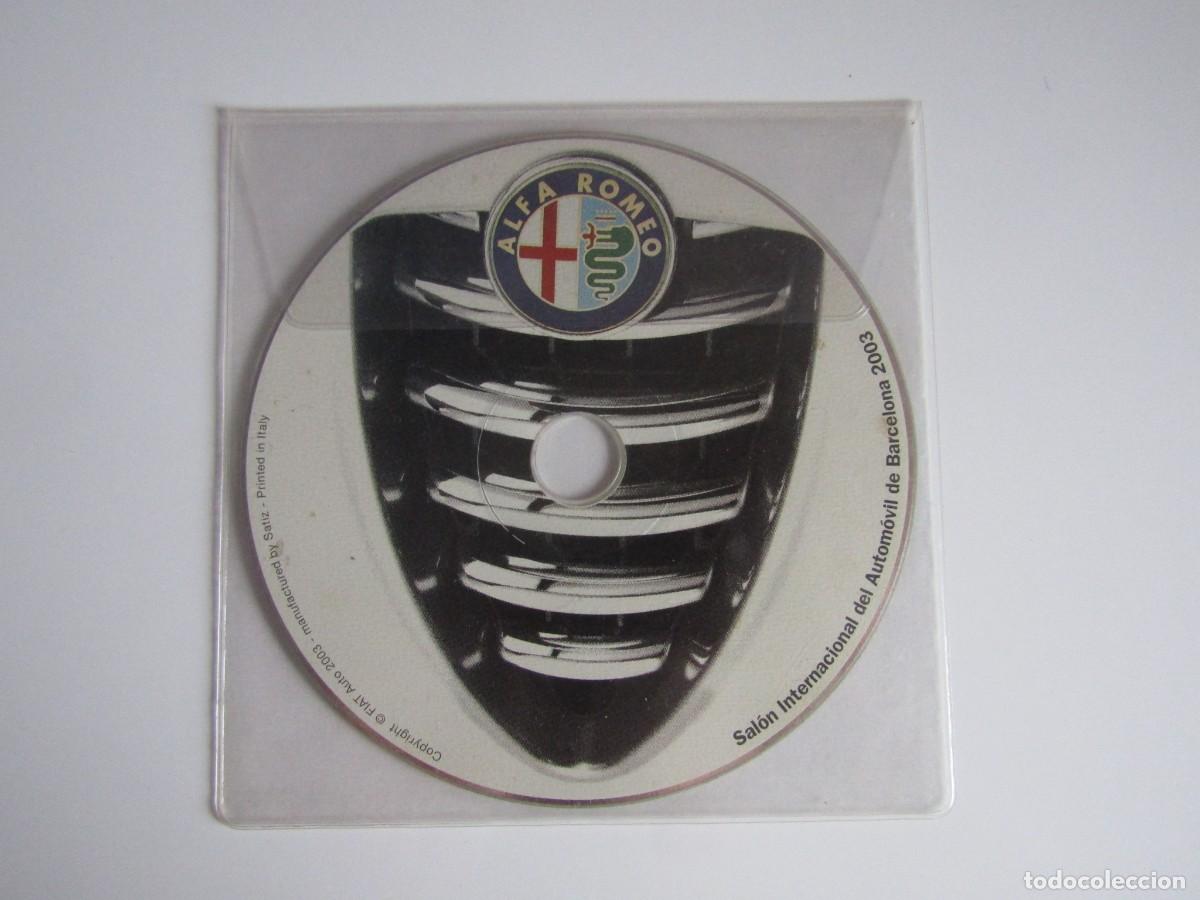 Coches y Motocicletas: DOSSIER DE PRENSA - PRESS KIT DVD ALFA ROMEO SALON AUTOMOVIL BARCELONA 2003