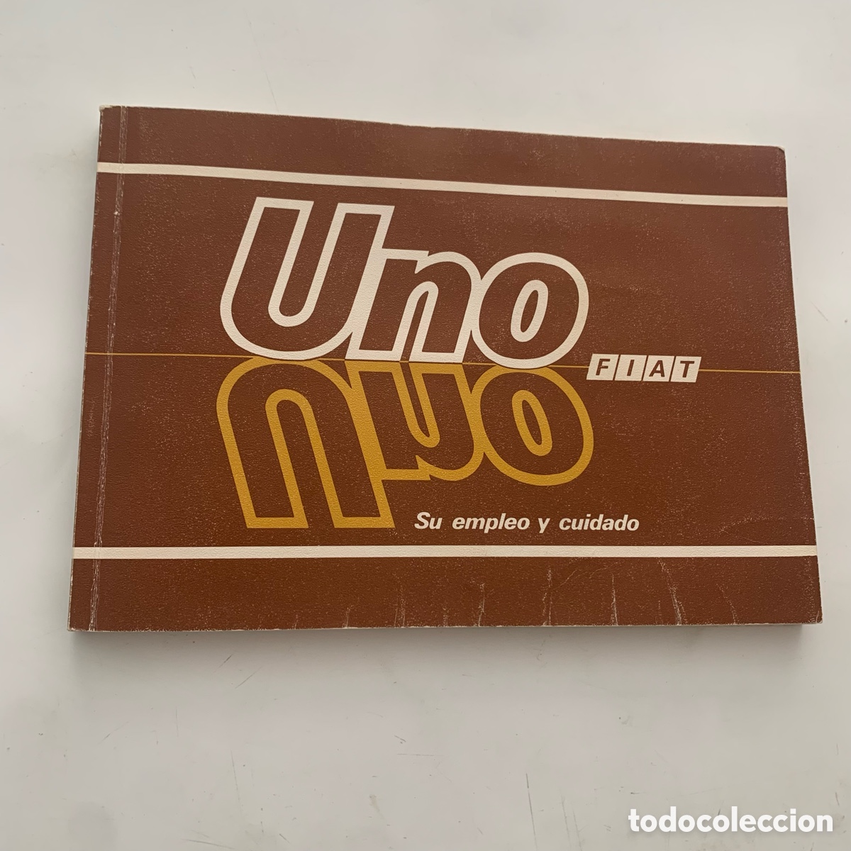 Coches y Motocicletas: MANUAL DE INSTRUCCIONES ORIGINAL FIAT UNO DE 1989