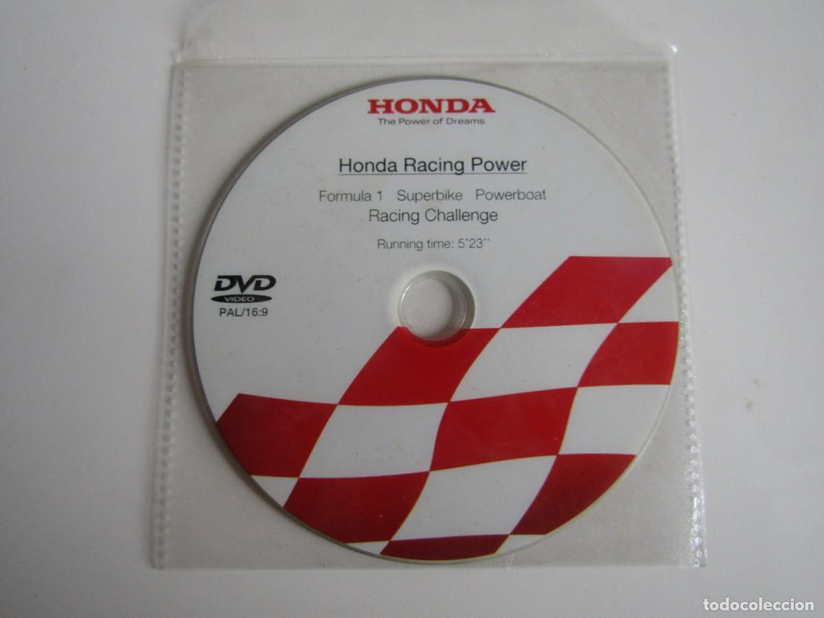 Coches y Motocicletas: DOSSIER DE PRENSA - PRESS KIT DVD HONDA RACING POWER 2004 - CLIP VIDEO 5'23&rdquo;