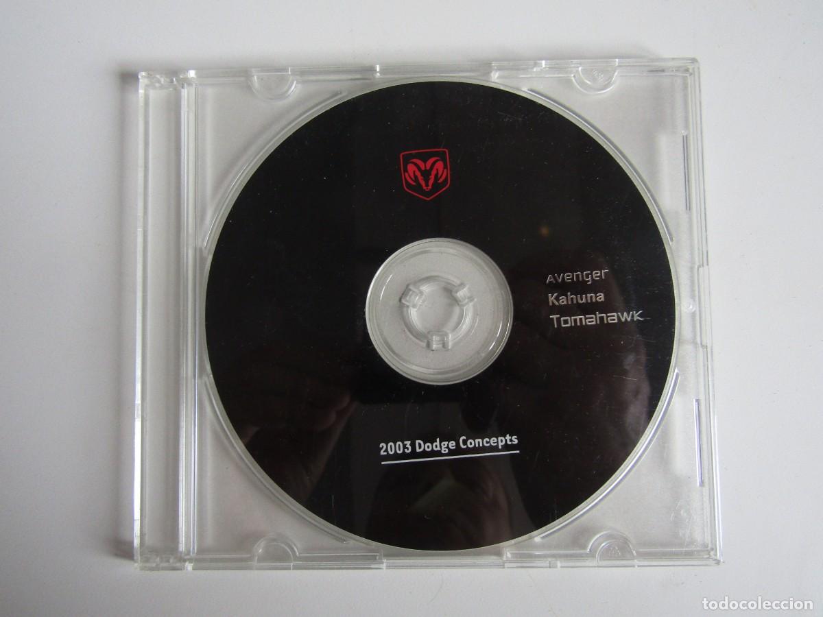 Cars and Motorcycles: DOSSIER DE PRENSA - PRESS KIT DVD DODGE CONCEPTS 2003 - AVENGER, KAHUBA TOMAHAWK