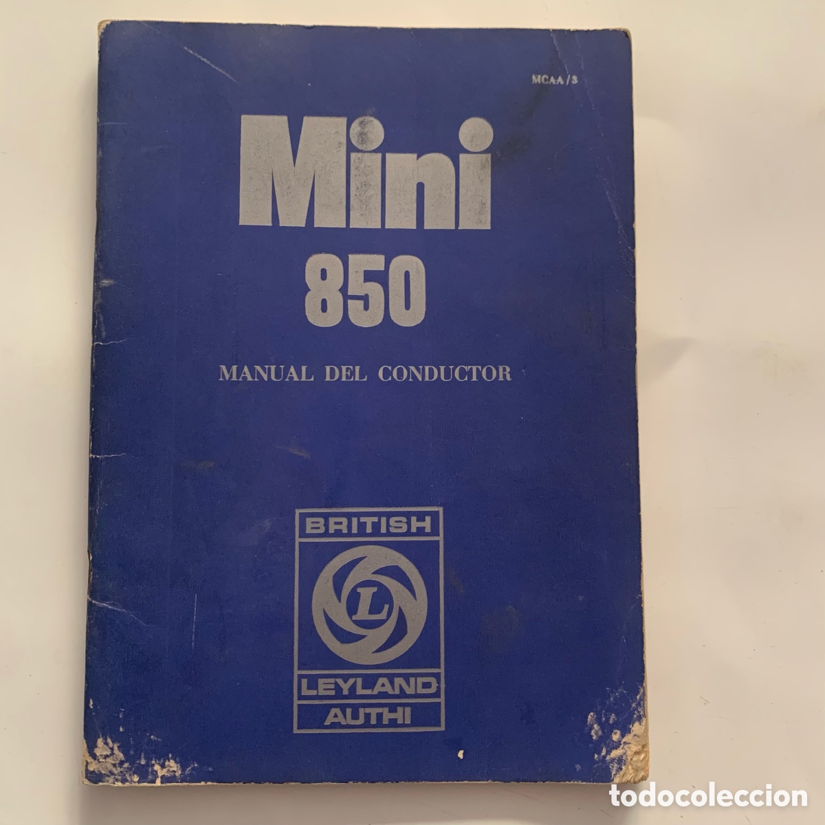 Cars and Motorcycles: manual de instrucciones del conductor mini 850 de 1972 british leyland authi