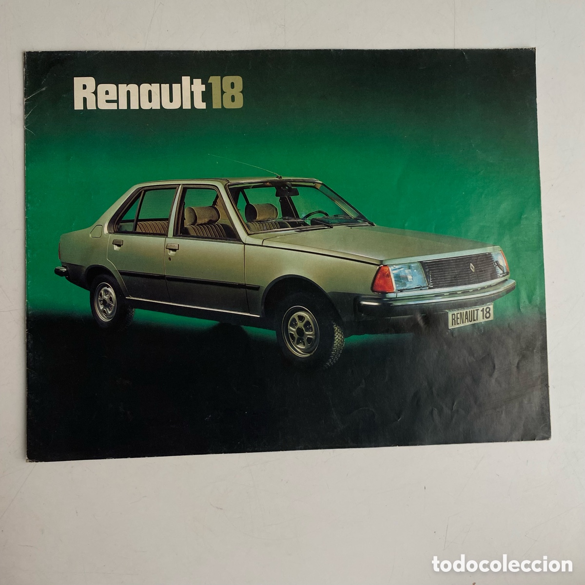 Cars and Motorcycles: catalogo folleto publicidad original renault 18 de 1978