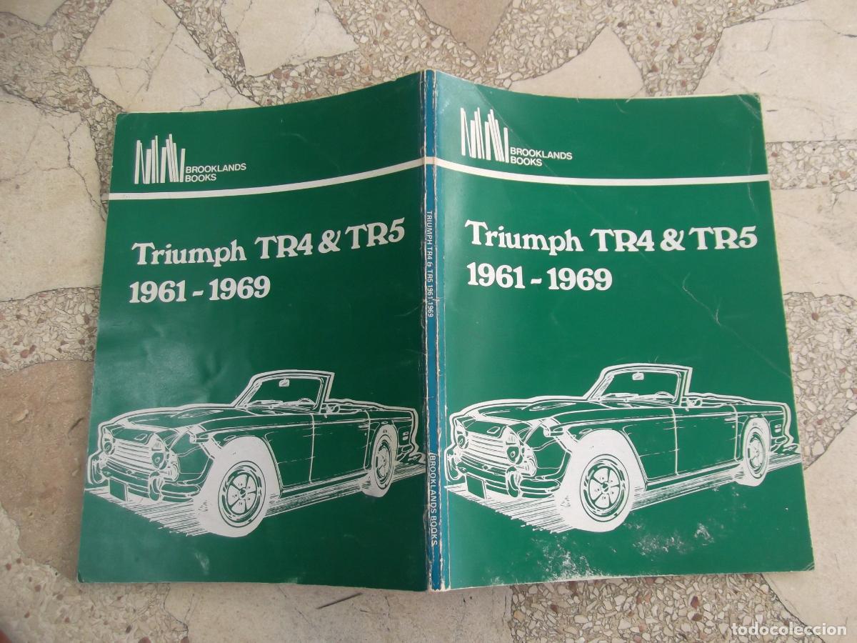 Voitures et Motocyclettes: brooklands books, triumph tra & tr5. 1961-1969, todo ilustrado en b/n, en ingles