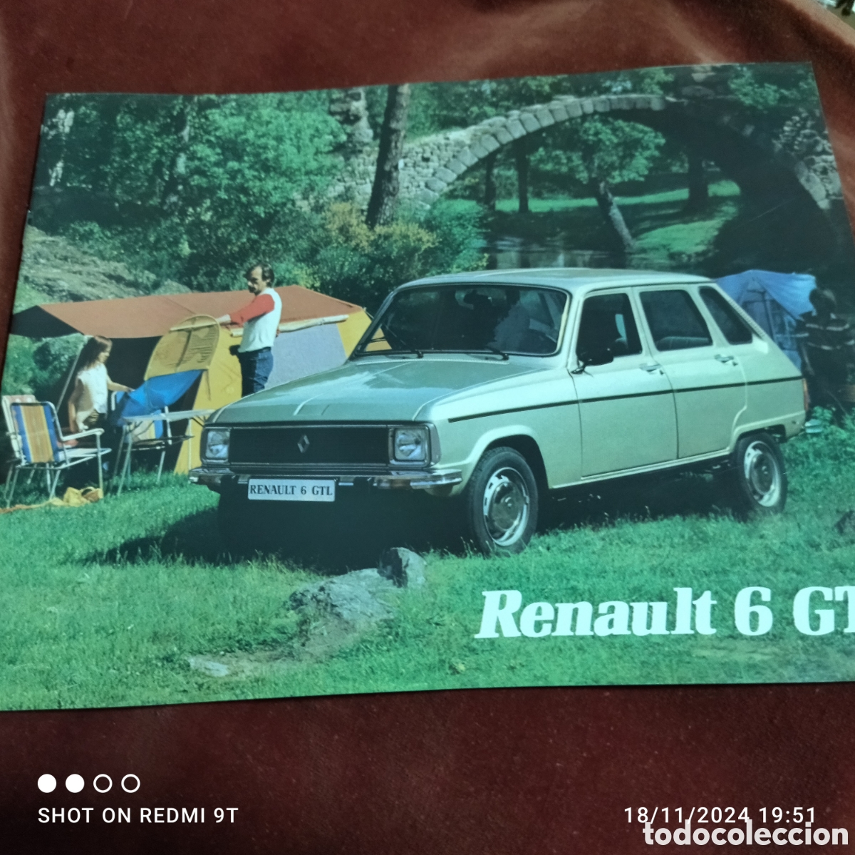 Coches y motocicletas: Catalogo Renault 6 GTL