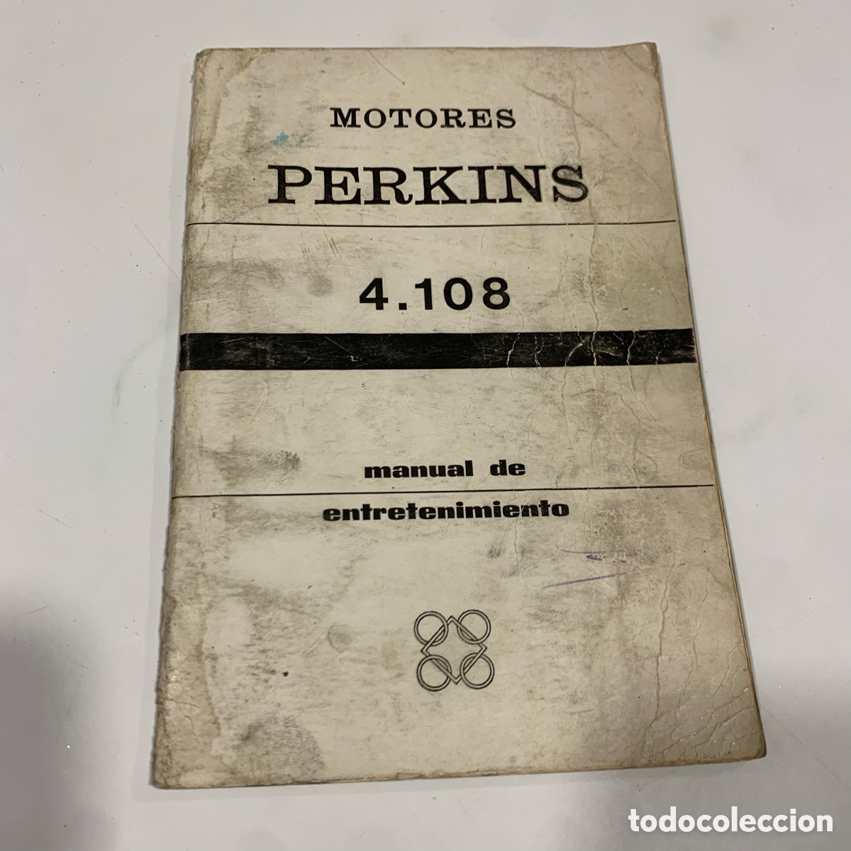 Carros e motociclos: manual de instrucciones entretenimiento original de 1971 motores perkins 4.108