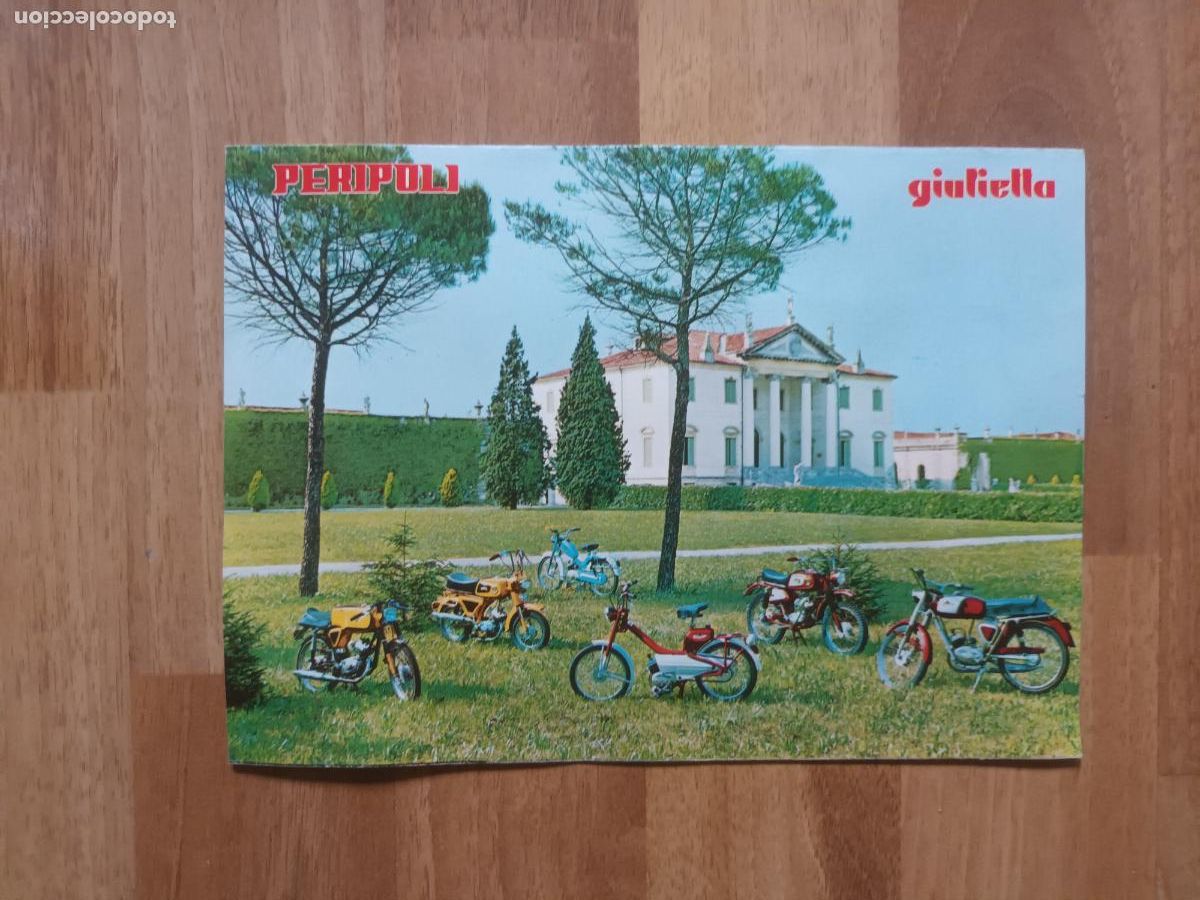 Carros e motociclos: CATALOGO MOTO PERIPOLI GIULIETTA GSA JUNIOR, GM, GTE, GSA, GS, GSS, ALTE CECCATO VICENZA. 1968