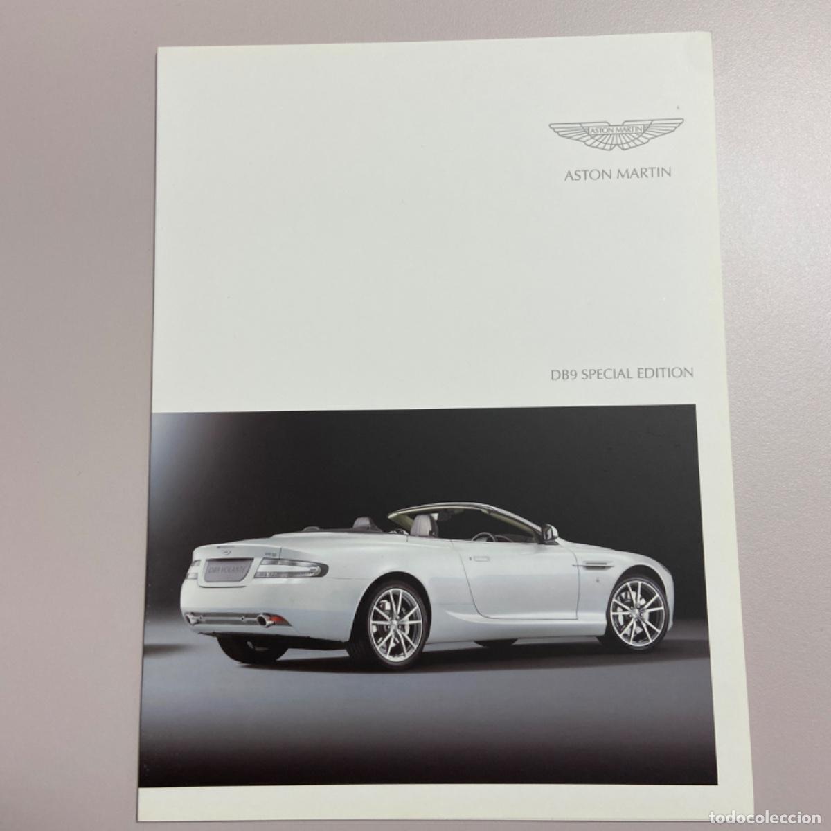 Cars and Motorcycles: Cat&aacute;logo Folleto ASTON MARTIN DB9 SPECIAL EDITION - 2010