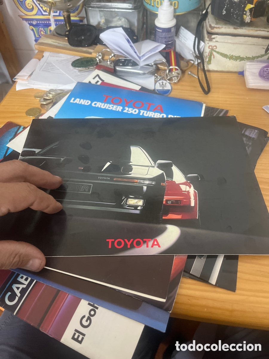 Carros e motociclos: CATALOGO TOYOTA SUPRA CELICA MR2 LAND CRUISER seis p&aacute;ginas en espa&ntilde;ol
