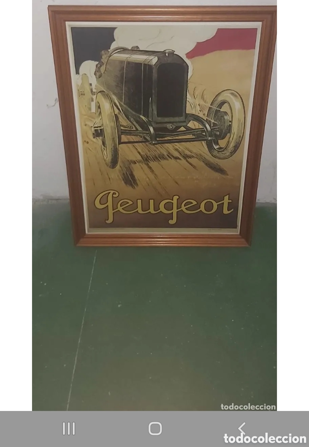 Coches y Motocicletas: Cuadros exposici&oacute;n peugeot 86x64 .