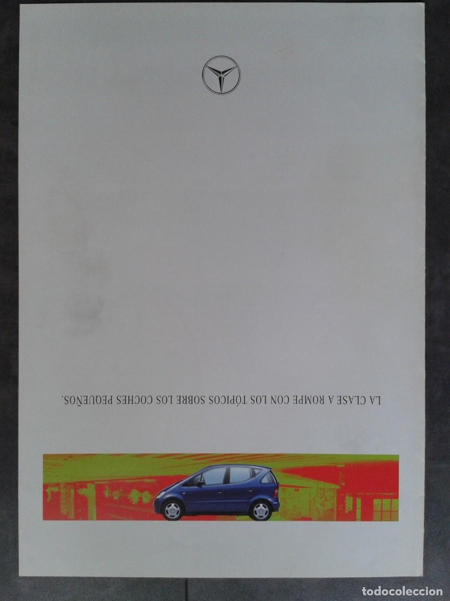 Carros e motociclos: Mercedes Benz Clase A cat&aacute;logo espa&ntilde;ol de 1997
