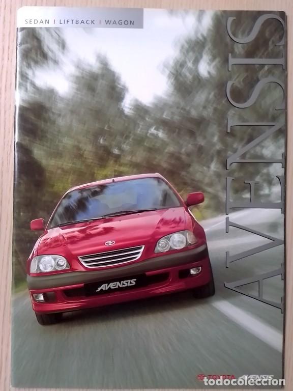 Carros e motociclos: Toyota Avensis cat&aacute;logo espa&ntilde;ol de 2000