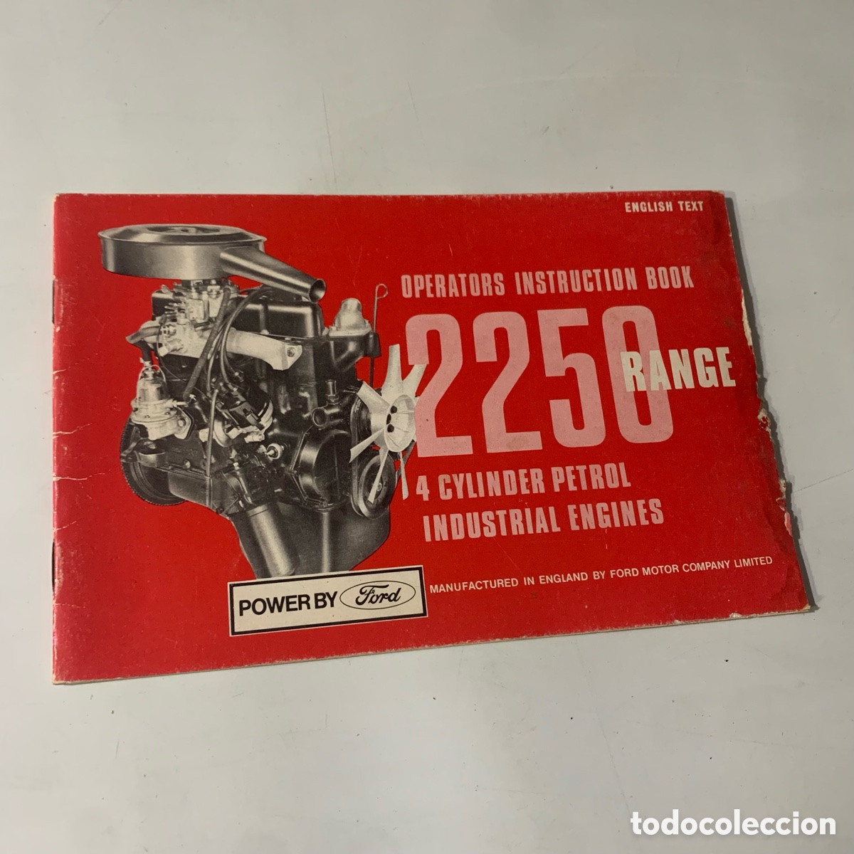 Autos und Motorr&auml;der: ANTIGUO MANUAL DE INSTRUCIONES MOTOR FORD 2250 4 CILINDROS