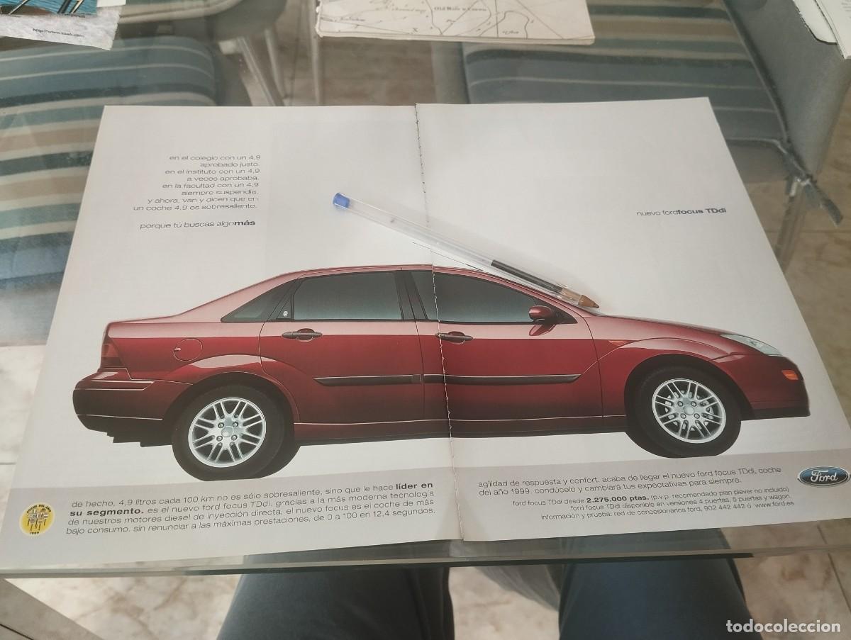 Autos und Motorr&auml;der: COCHE FORD FOCUS TDdi ANUNCIO PUBLICIDAD REVISTA 1999