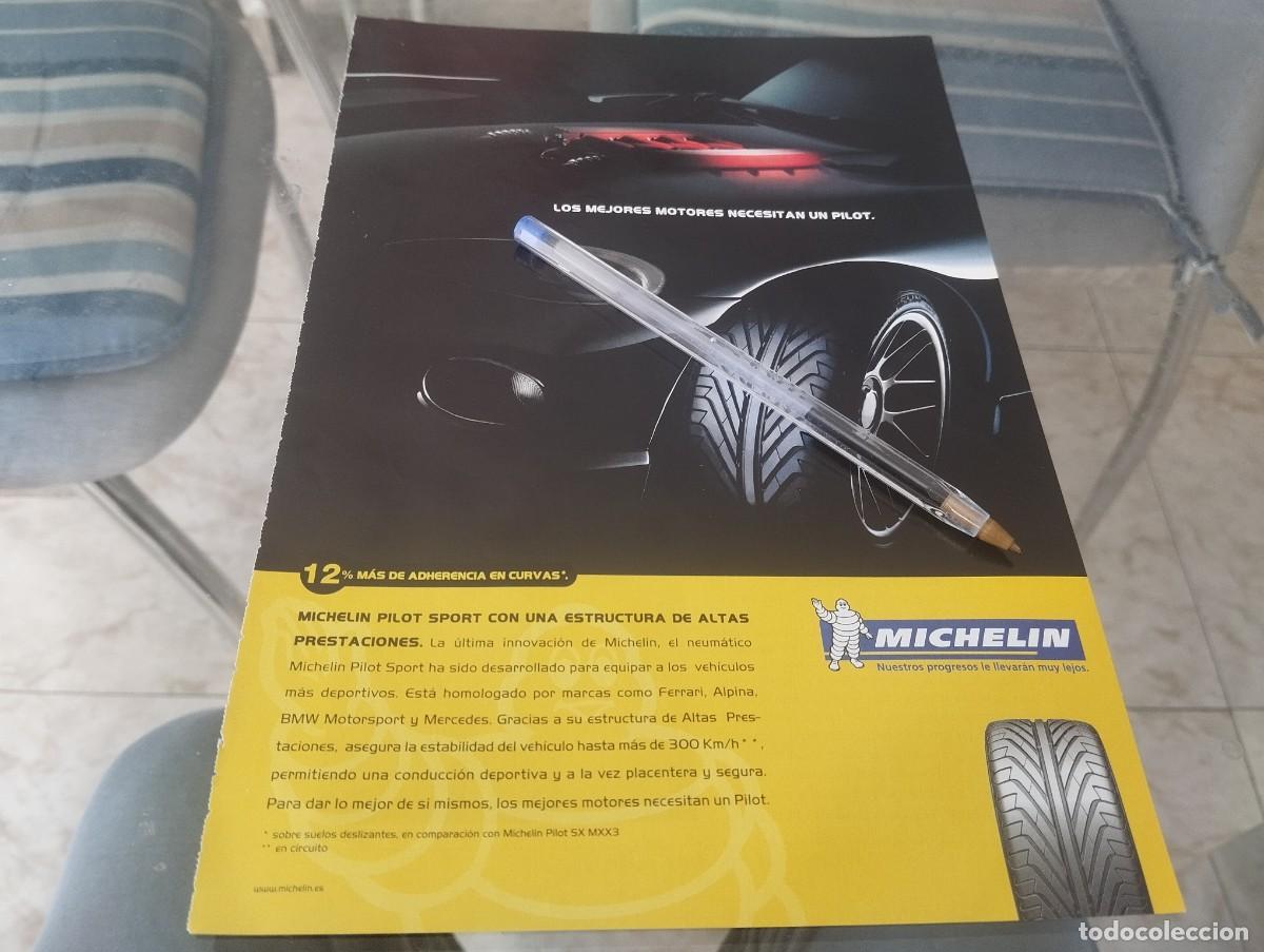 Autos und Motorr&auml;der: NEUMATICOS PILOT MICHELIN ANUNCIO PUBLICIDAD REVISTA 1999