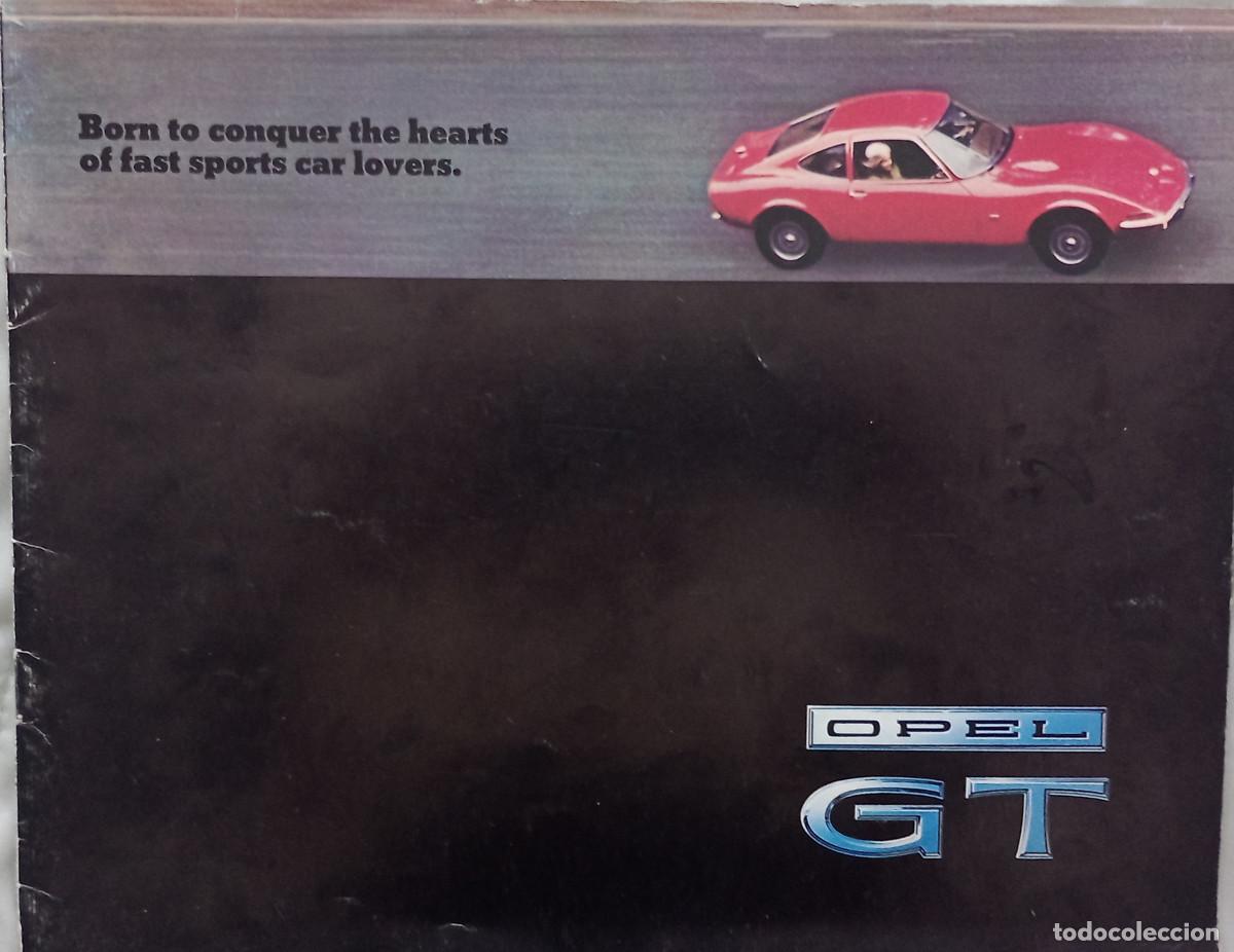 Voitures et Motocyclettes: Opel GT 1100 1900 deportivo gran cat&aacute;logo completo 1969 14 p&aacute;ginas en ingl&eacute;s