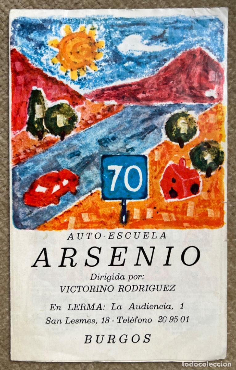 Autos und Motorr&auml;der: Manual se&ntilde;ales y normas de tr&aacute;fico - Autoescuela Arsenio - Lerma y Burgos - A&ntilde;o 1971