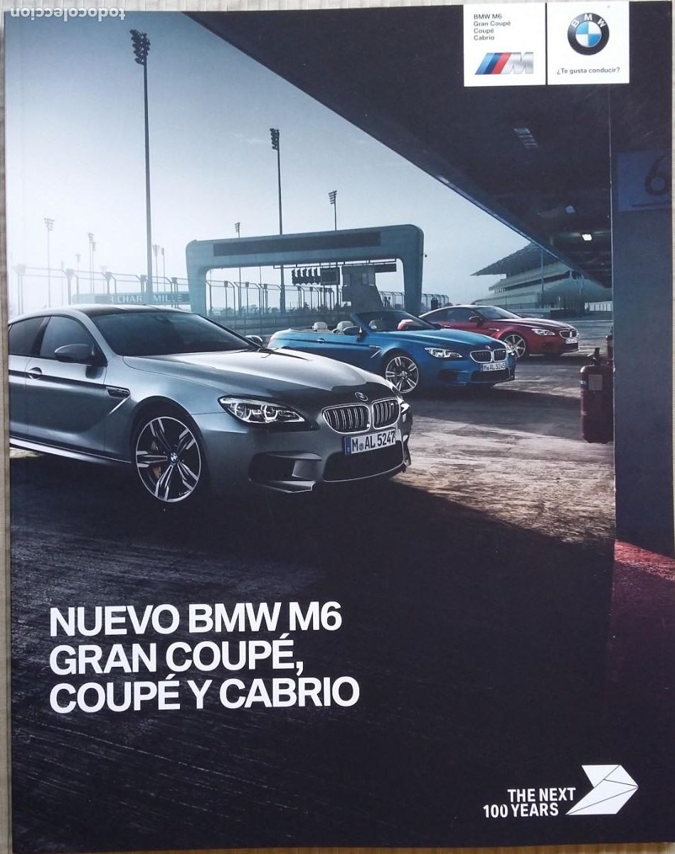 Coches y Motocicletas: Cat&aacute;logo BMW M6 Coup&eacute;, Cabrio y Gran Coup&eacute;. 2016. En espa&ntilde;ol