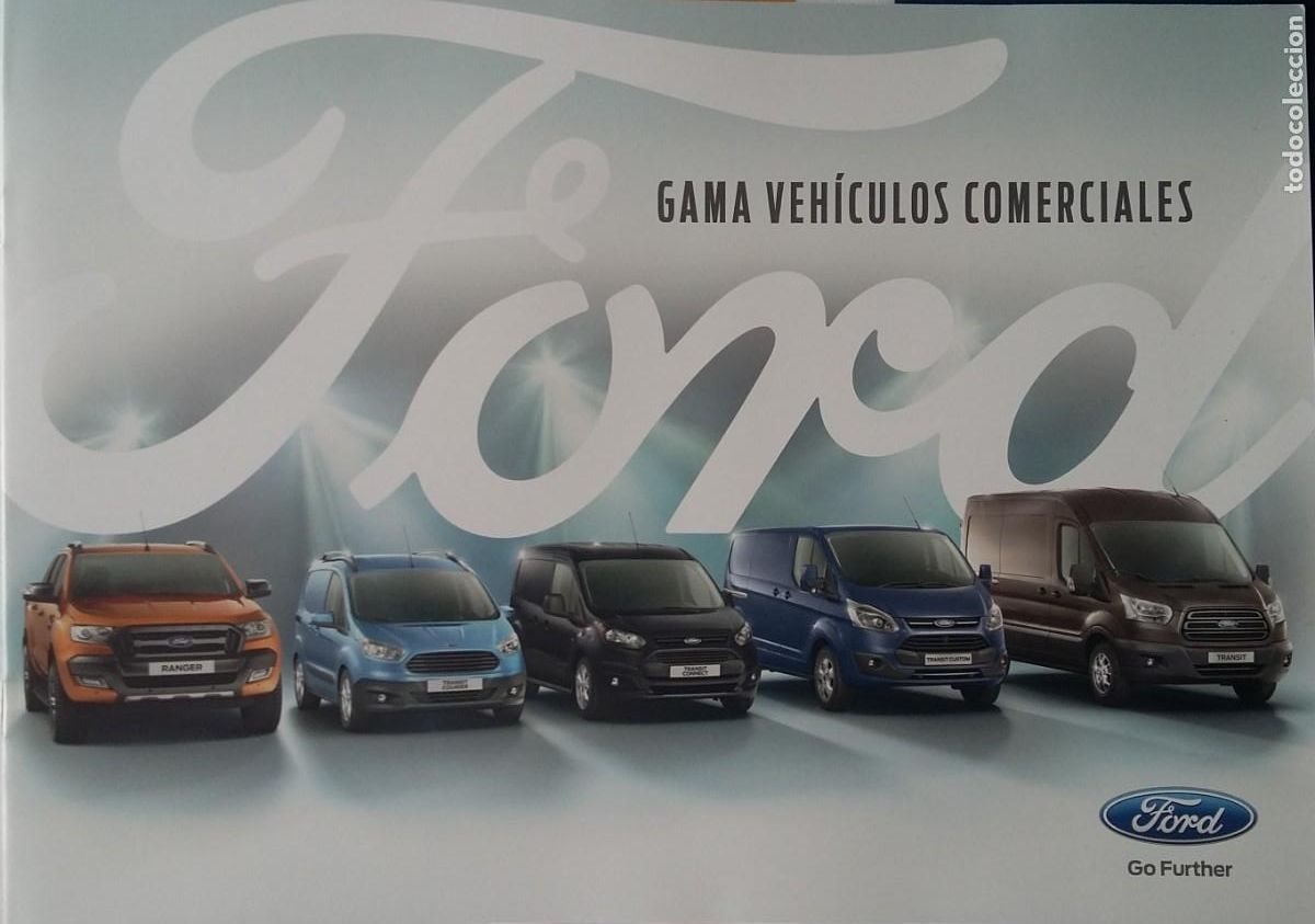 Voitures et Motocyclettes: Cat&aacute;logo Gama Ford Vehiculos Comerciales e Industriales. Septiembre 2016. En espa&ntilde;ol