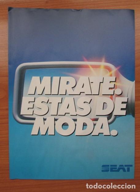 Voitures et Motocyclettes: CAT&Aacute;LOGO PUBLICITARIO SEA. SEAT M&Aacute;LAGA, MARBELLA E IBIZA. 8 P&Aacute;GS 1987