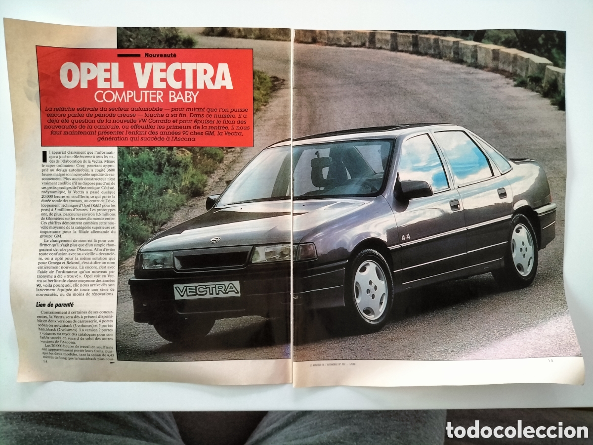Voitures et Motocyclettes: Publicidad Opel Vectra 4x4