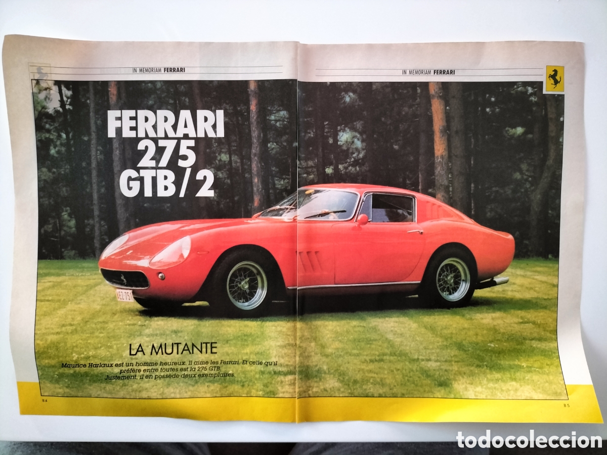 Voitures et Motocyclettes: Publicidad Ferrari 275GTB/2
