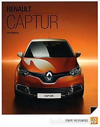 Carros e motociclos: RENAULT CAPTUR CATALOGO PUBLICIDAD