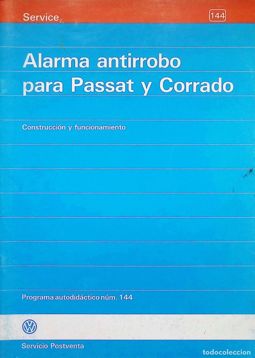 Automobili e Motociclette: MANUAL MECANICA VAG SERVICE N&ordm; 144 VW AUDI alarma antirrobo