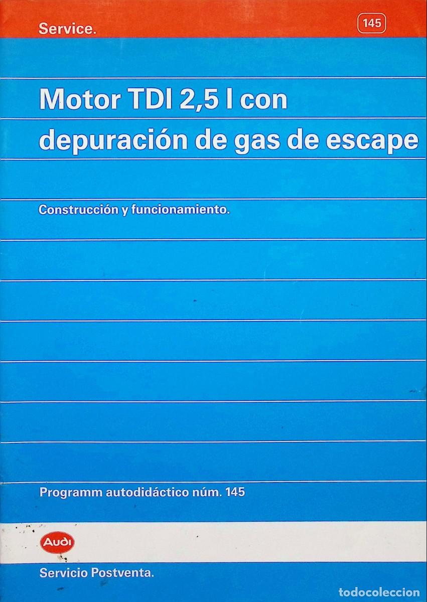 Automobili e Motociclette: MANUAL MECANICA VAG SERVICE N&ordm; 145 VW AUDI MOTOR TDI 2,5
