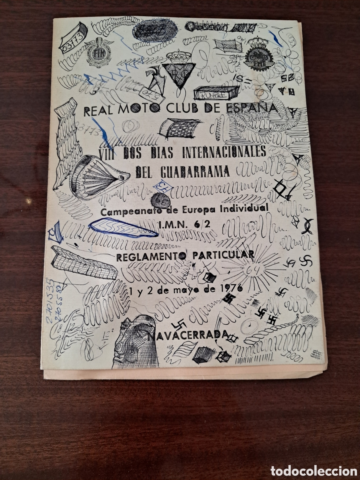 Cars and Motorcycles: Reglamento VIII Dos d&iacute;as internacionales del Guadarrama 1976