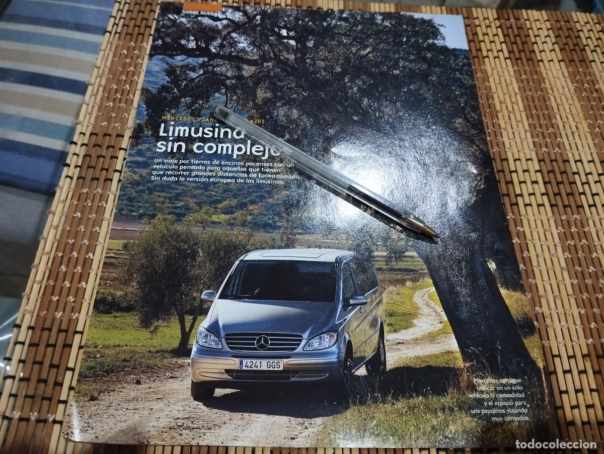 Voitures et Motocyclettes: COCHE LIMUSINA MERCEDES VIANO ANUNCIO PUBLICIDAD REVISTA 2008