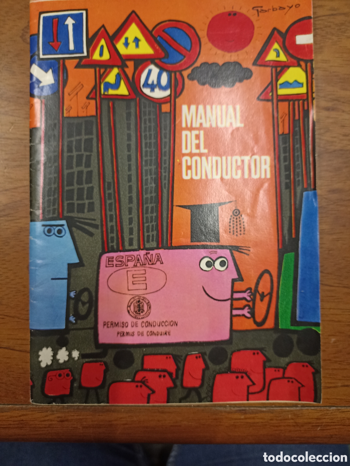 Carros e motociclos: Manual del conductor, estampaci&oacute;n Garbayo