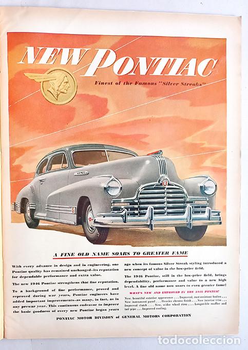Automobili e Motociclette: New Pontiac, 1946 L&aacute;mina-recorte publicitario