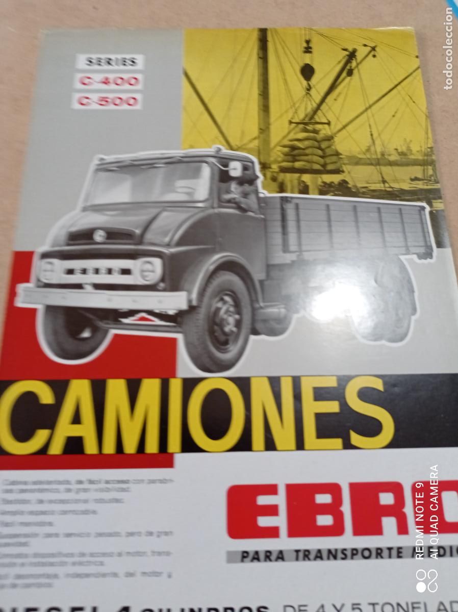 Automobili e Motociclette: HOJA TECNICA CAMIONES EBRO SERIES C-400 Y C-500