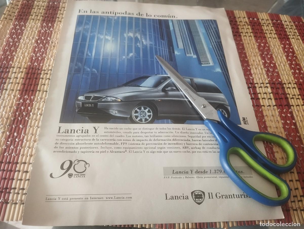 Automobili e Motociclette: COCHE LANCIA Y ANUNCIO PUBLICIDAD REVISTA 1996