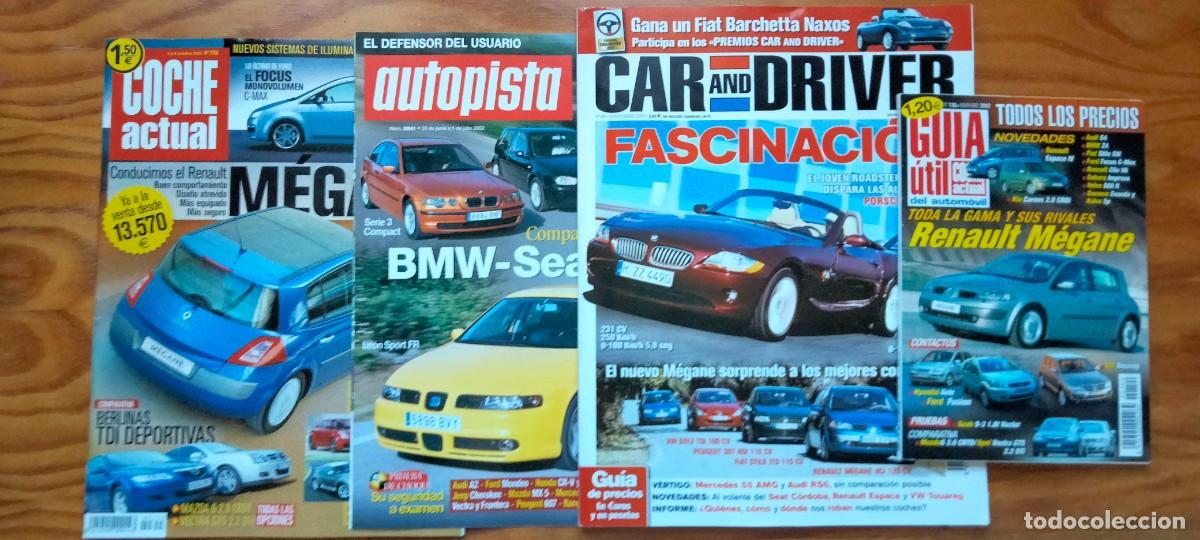 Automobili e Motociclette: 4 REVISTAS DEL AUTOM&Oacute;VIL A&Ntilde;O 2002