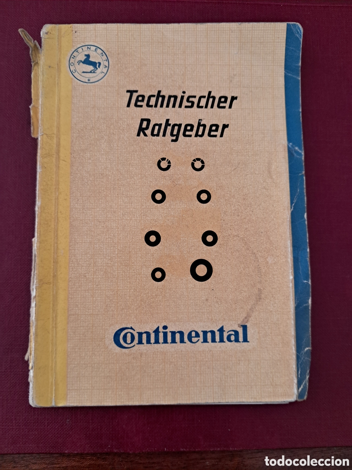 Cars and Motorcycles: Cat&aacute;logo ruedas Continental 1956