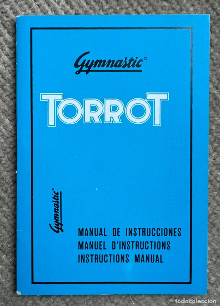 Automobili e Motociclette: Manual de Instrucciones Torrot Gymnastic - Vitoria (Bicicleta est&aacute;tica) - Con su funda