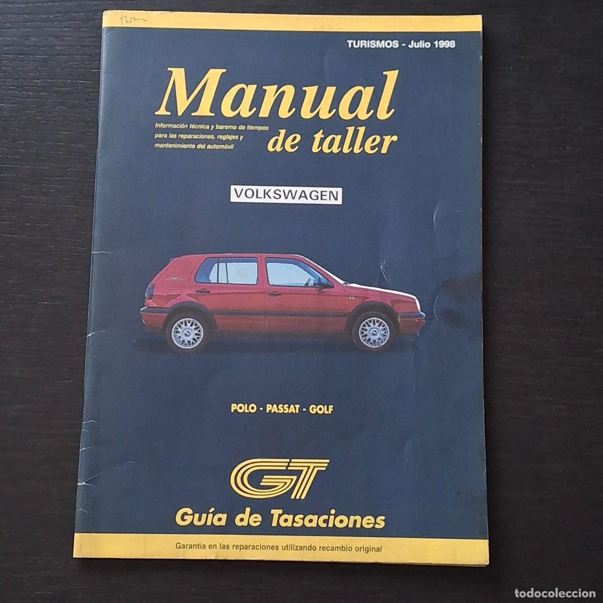 Autos und Motorr&auml;der: GUIA DE TASACIONES VOLKSWAGEN POLO PASSAT GOLF MK2 GOLF &acute;92 - DESPIECE CATALOGO PIEZAS RECAMBIO