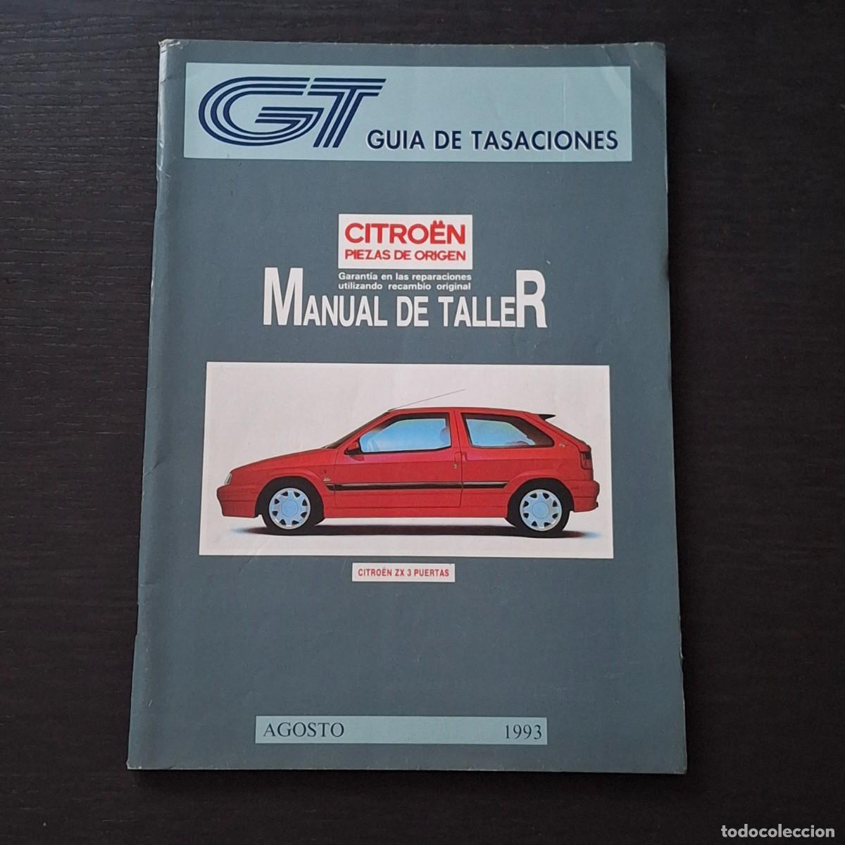 Autos und Motorr&auml;der: GUIA DE TASACIONES - CITREOEN GSA VISA C15 AX BX ZX - DESPIECE CATALOGO PIEZAS RECAMBIO