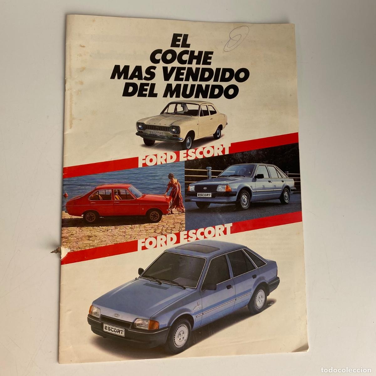 Autos und Motorr&auml;der: Catalogo folleto publicidad original ford escort de 1986