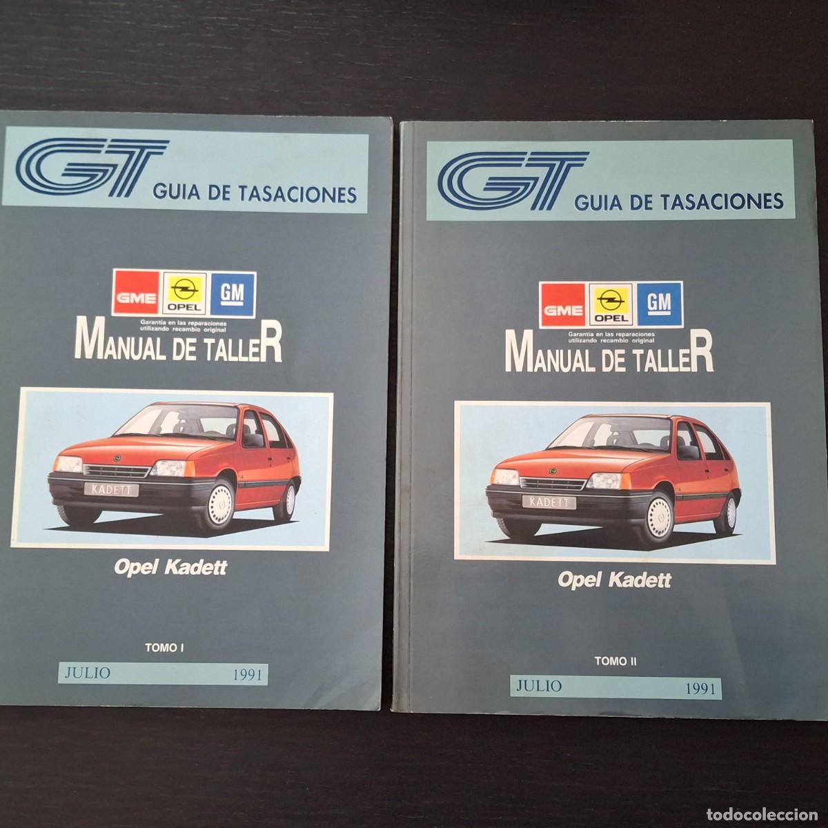 Cars and Motorcycles: OPEL KADETT - MANUAL DE TALLER - 1.3 1.4 1.6 1.8i 2.0i 16V TD D - JULIO 1991 (2 TOMOS)