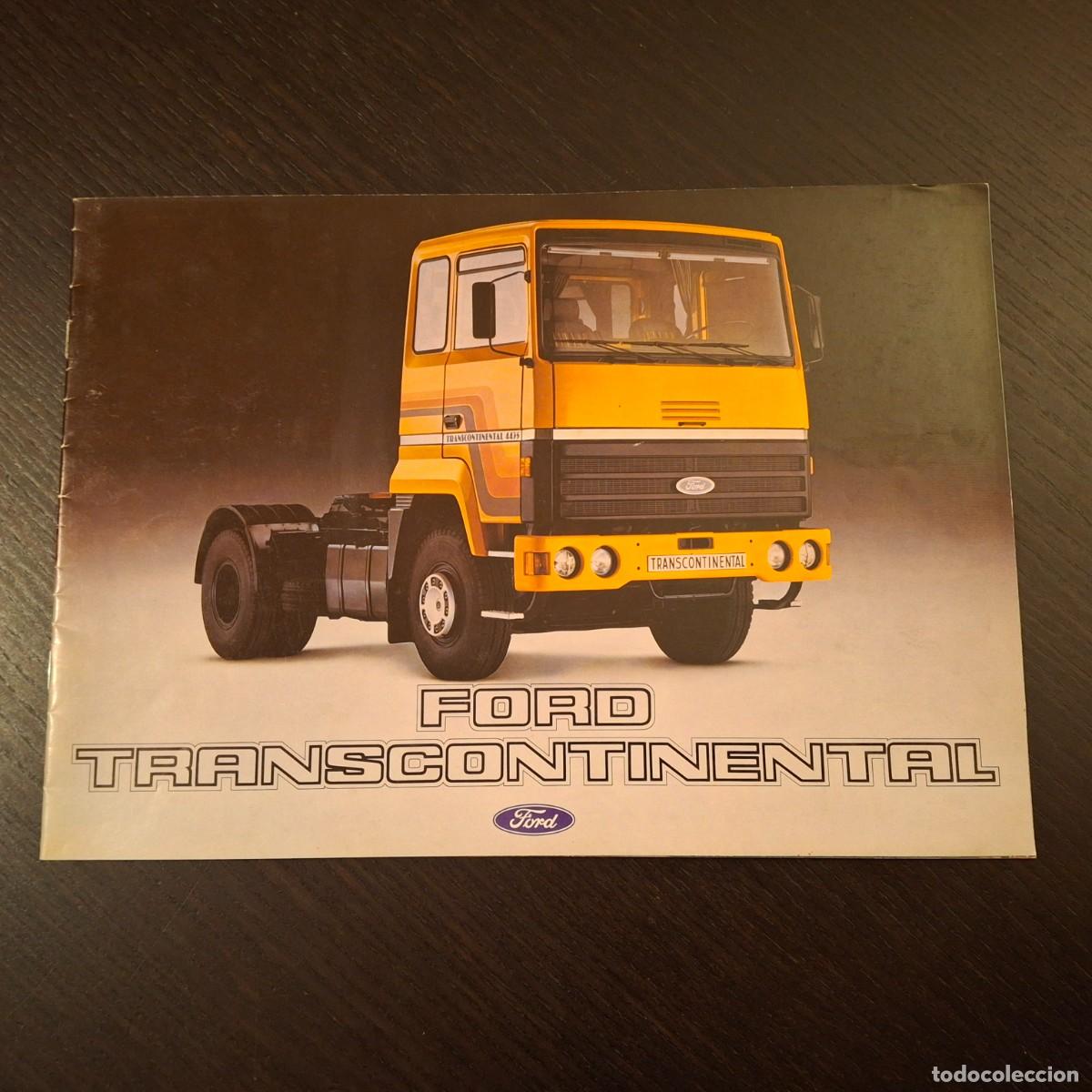 Cars and Motorcycles: 1979 FORD TRANSCONTINENTAL - CAMION CAMIONES TRACTORA - CATALOGO PUBLICIDAD - UK INGLES
